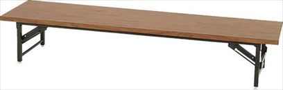 SOHO オフィス 会議テーブル 会議用テーブル ミーティングテーブル 折りたたみ式 W1800・D600・H330(mm) ロータイプ KL-1860NT